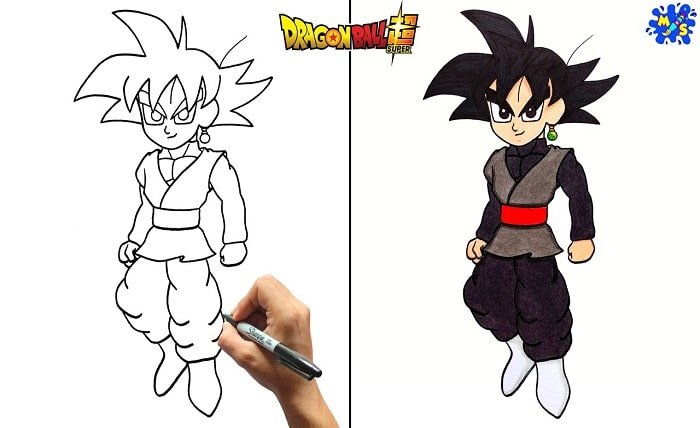 Goku Black Drawing